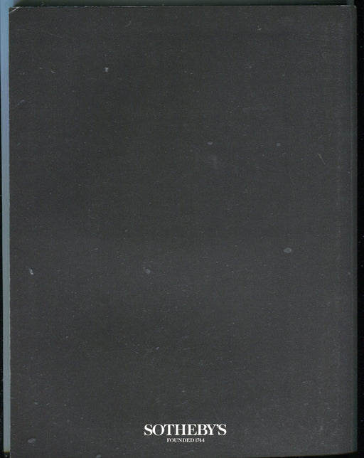 Sothebys Auction Catalog Oct 16 1993 Important English Furniture & Decorations   - TvMovieCards.com