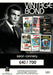 James Bond The Quotable James Bond Vintage Bond Chase Card VB1 #640/700   - TvMovieCards.com