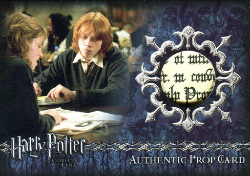 Harry Potter Goblet Fire Update The Daily Prophet Prop Card HP Ci3 #112/455   - TvMovieCards.com