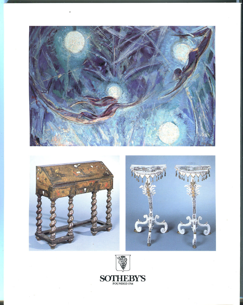 Sothebys Auction Catalog Oct 5 1993 Mobili Dipinti Antichie e del XIX Secolo   - TvMovieCards.com