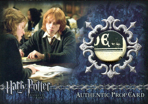 Harry Potter Goblet Fire Update The Daily Prophet Prop Card HP Ci3 #107/455   - TvMovieCards.com