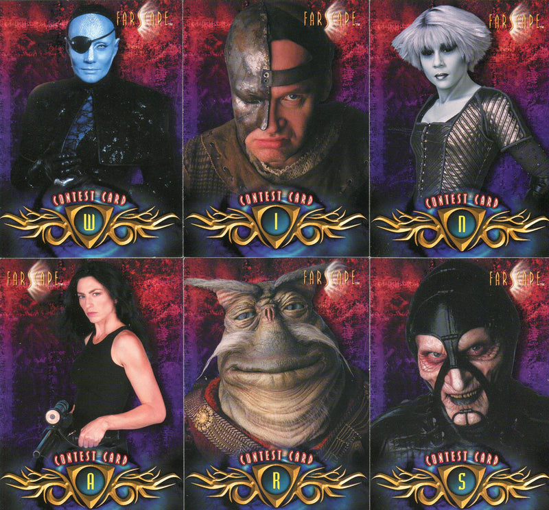 Farscape Season 2 Costume Challenge Game Card Set   - TvMovieCards.com