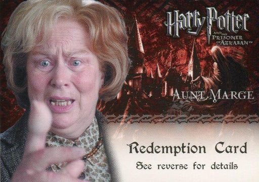 Harry Potter Prisoner of Azkaban Update Pam Ferris Autograph Redemption Card   - TvMovieCards.com