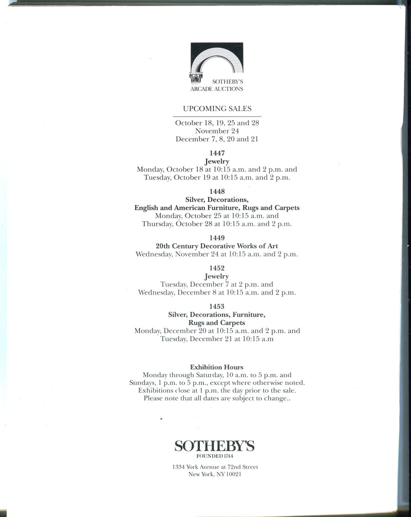 Sothebys Auction Catalog Sept 29 1993 Modern & Contemporary Paintings Drawings   - TvMovieCards.com