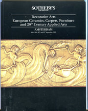 Sothebys Auction Catalog Sept 29 1993 Decorative Arts Carpets Furniture   - TvMovieCards.com