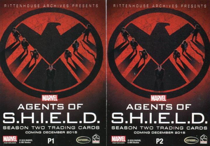 Agents of S.H.I.E.L.D. Season 2 Promo Card Set 2 Cards   - TvMovieCards.com