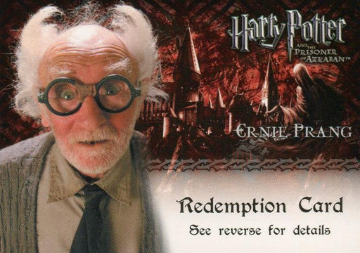 Harry Potter Prisoner of Azkaban Update Jimmy Gardner Autograph Redemption Card   - TvMovieCards.com
