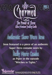 Charmed The Power of Three Piper Pieceworks Costume Card PW-3   - TvMovieCards.com