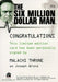 Six Million Dollar Man 1 & 2 Malachi Throne Joseph Wrona Autograph Card A6   - TvMovieCards.com