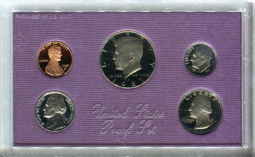 United States Mint Proof Coin Set 1987   - TvMovieCards.com