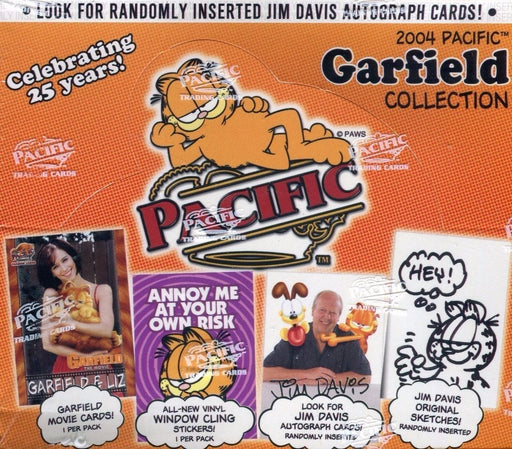 Garfield Celebrating 25 Years! Trading Card Box 24 Packs Pacific 2004   - TvMovieCards.com