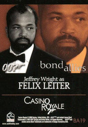 James Bond Complete Casino Royale Expansion Chase Card BA19   - TvMovieCards.com