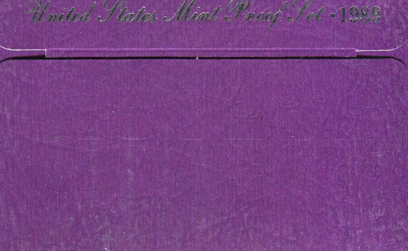 United States Mint Proof Coin Set 1989   - TvMovieCards.com