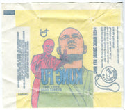 Kung Fu 1973 Topps Vintage Bubble Gum Trading Card Wrapper   - TvMovieCards.com