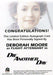 James Bond Archives Final Edition 2017 Deborah Moore Autograph Card   - TvMovieCards.com