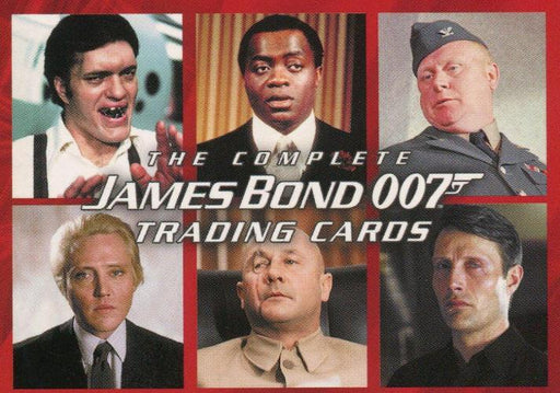 James Bond Complete James Bond Promo Card P3   - TvMovieCards.com