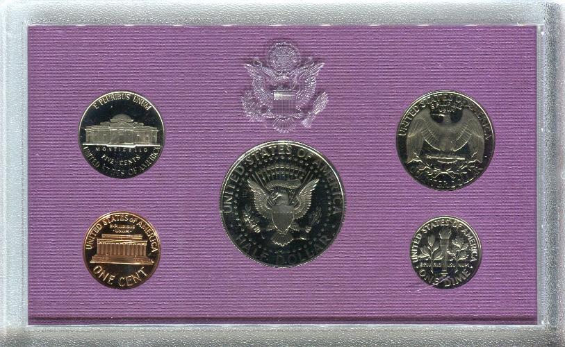 United States Mint Proof Coin Set 1991   - TvMovieCards.com