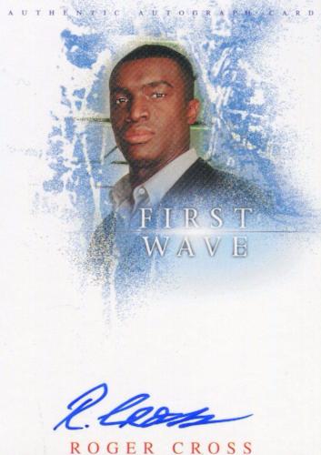 First Wave Roger Cross as Joshua Autograph Card A4   - TvMovieCards.com