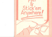 Hollywood Slap Stickers Card Set 66 Sticker Cards Fleer 1975   - TvMovieCards.com