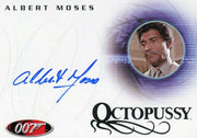James Bond in Motion 2008 Albert Moses as Sadruddin Autograph Card A82   - TvMovieCards.com