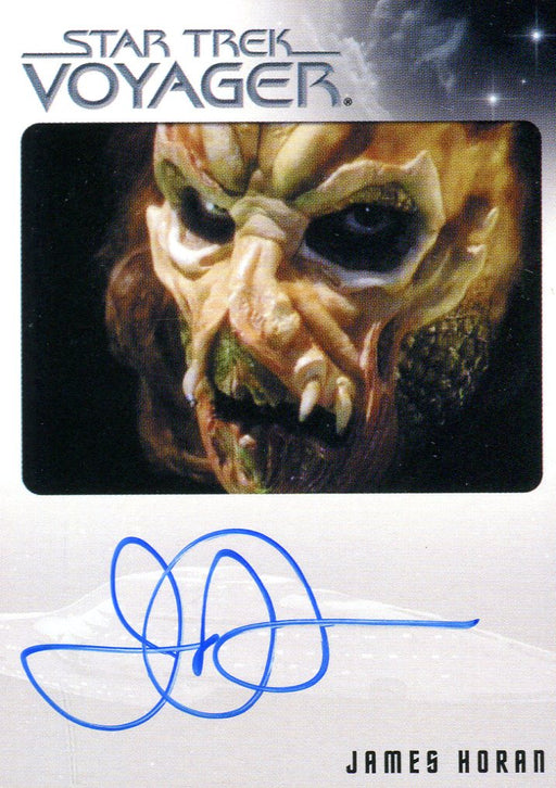Star Trek Voyager Heroes Villains Autograph Card James Horan as Tosin   - TvMovieCards.com