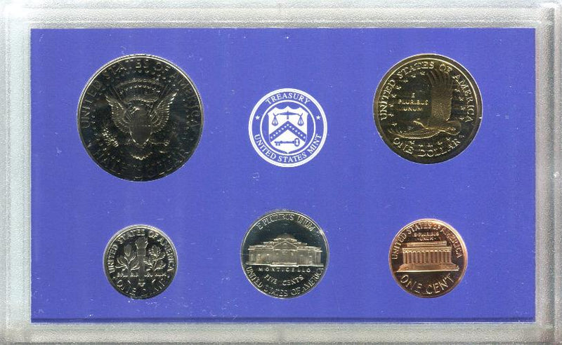 United States Mint 50 State Quarters Proof Coin Set 2001   - TvMovieCards.com