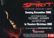Spirit The Spirit Promo Card P-UK   - TvMovieCards.com