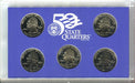 United States Mint 50 State Quarters Proof Coin Set 2001   - TvMovieCards.com