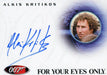 James Bond in Motion 2008 Alkis Kritikos as Santos Autograph Card A88   - TvMovieCards.com