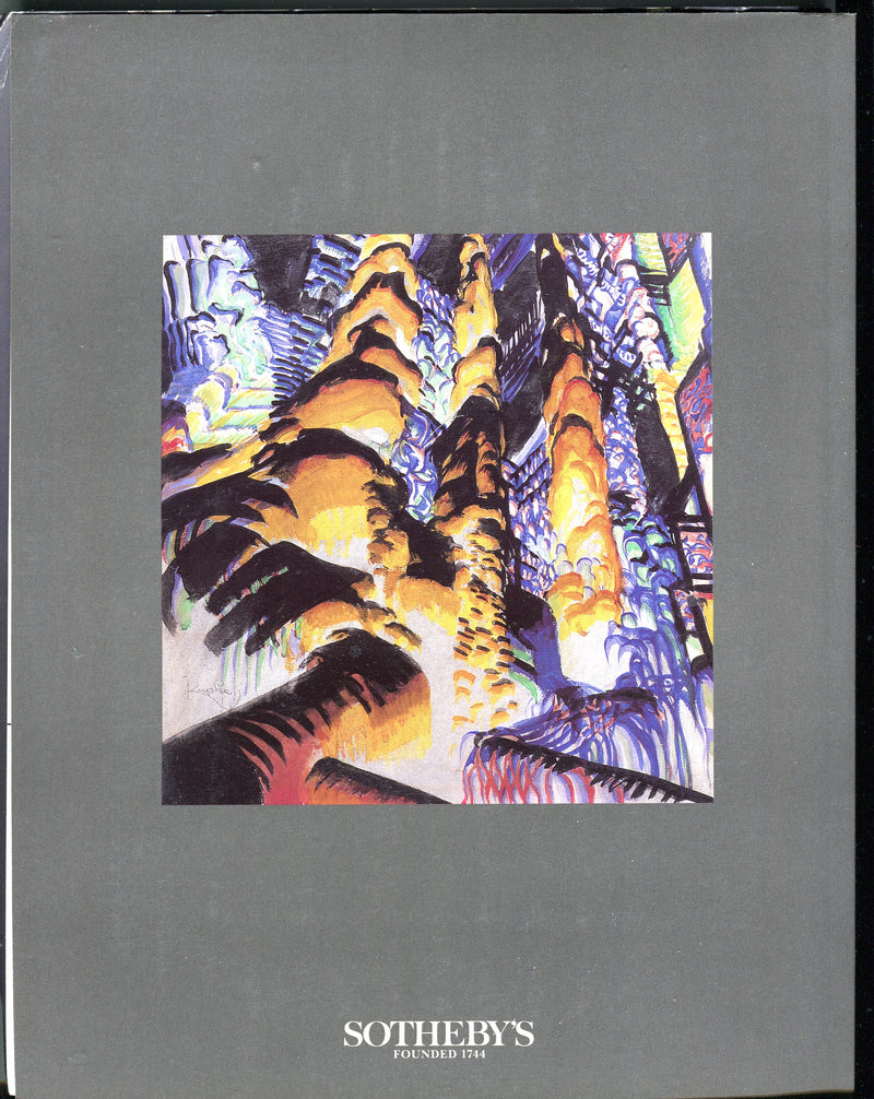 Sothebys Auction Catalog Dec 1 1993 Impressionist Modern Paintings Part II   - TvMovieCards.com