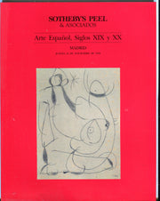 Sothebys Auction Catalog Nov 25 1993 Arte Espanol, Siglos XIX y XX   - TvMovieCards.com