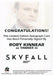 James Bond Archives Final Edition 2017 Rory Kinnear Autograph Card   - TvMovieCards.com