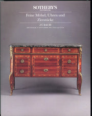 Sothebys Auction Catalog Nov 24 1993 Feine Mobel Uhren and Zierstucke   - TvMovieCards.com