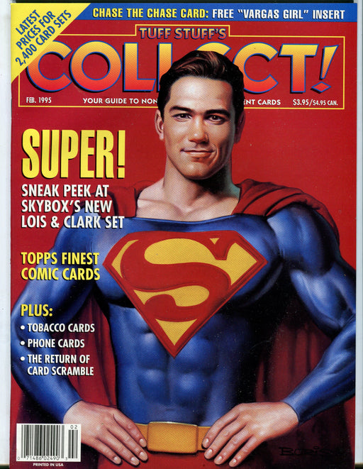 Tuff Stuff's Collect! Magazine Jan 1993 - Sept 1999 (72 Issues) You Pick! Februrary 1995  - TvMovieCards.com