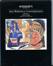 Sothebys Auction Catalog Nov 23 1993 Arte Moderna e Contemporanea   - TvMovieCards.com