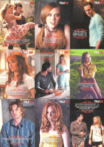 True Blood Premiere Edition Quotable Chase Card Set Q1-Q9   - TvMovieCards.com