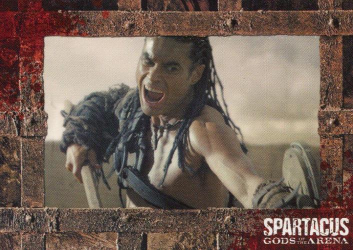 Spartacus Premium Packs Gladiators in Action Chase Card G4   - TvMovieCards.com