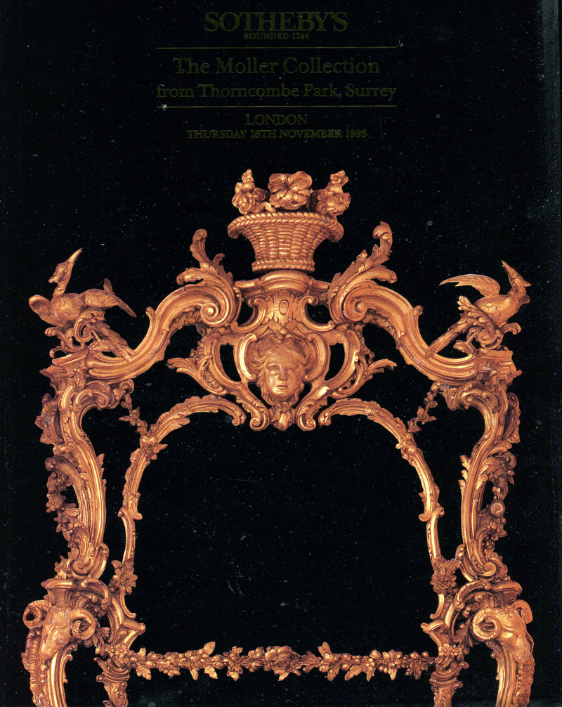 Sothebys Auction Catalog Nov 18 1993 Moller Collection Thorncombe Park, Surrey   - TvMovieCards.com