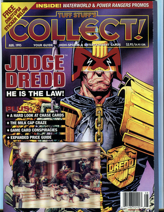 Tuff Stuff's Collect! Magazine Jan 1993 - Sept 1999 (72 Issues) You Pick! August 1995  - TvMovieCards.com