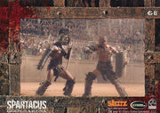 Spartacus Premium Packs Gladiators in Action Chase Card G8   - TvMovieCards.com