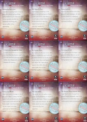 Castle Seasons 1 & 2 Scene of the Crime Chase Card Set   - TvMovieCards.com