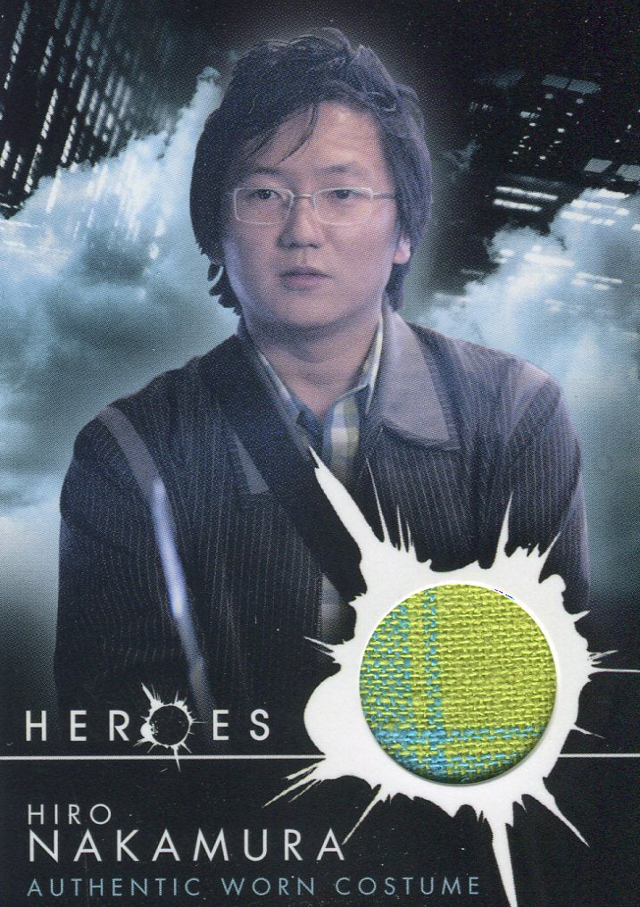 Heroes Volume 1 Hiro Nakamura Shirt Costume Card Variant #1 Topps 2008   - TvMovieCards.com