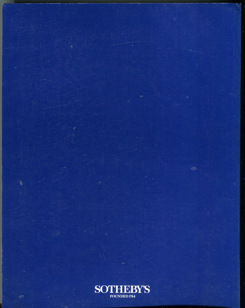 Sothebys Auction Catalog Nov 11 1993 Contemporary Art Part II   - TvMovieCards.com