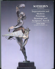Sothebys Auction Catalog Nov 4 1993 Impressionist Modern Paintings Drawings   - TvMovieCards.com