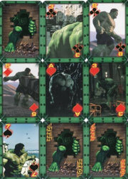 Incredible Hulk Movie Playing Card Deck 55 Cards   - TvMovieCards.com