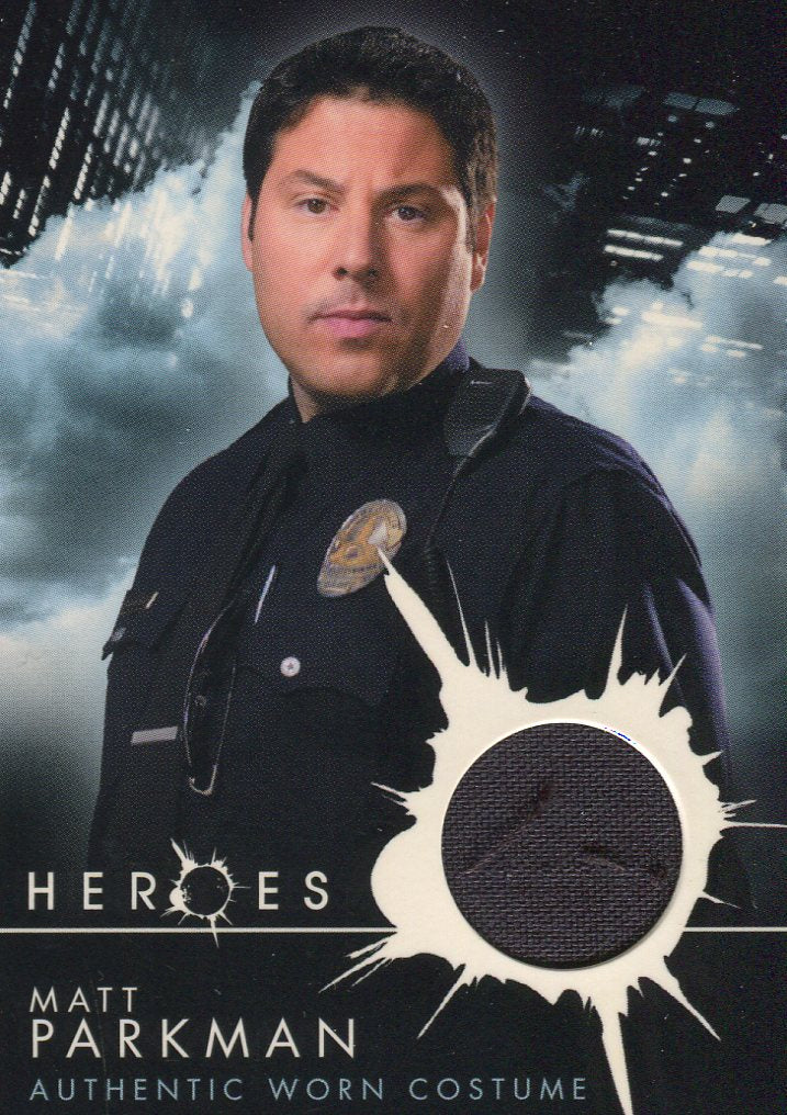 Heroes Volume 1 Matt Parkman Police Uniform Costume Card Topps 2008   - TvMovieCards.com