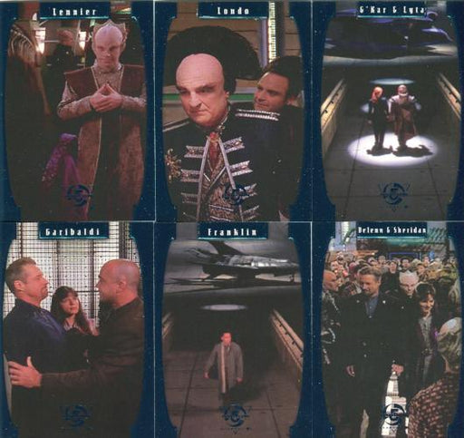 Babylon 5 Season 5 One Exit at a Time Chase Card Set 6 Cards   - TvMovieCards.com
