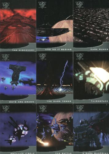 Babylon 5 Season 5 Thirdspace Chase Card Set 9 Cards   - TvMovieCards.com