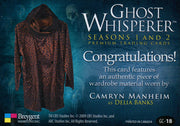 Ghost Whisperer Seasons 1 & 2 Camryn Manheim as Delia Banks Costume Card GC-18   - TvMovieCards.com