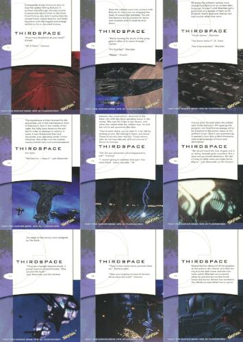 Babylon 5 Season 5 Thirdspace Chase Card Set 9 Cards   - TvMovieCards.com